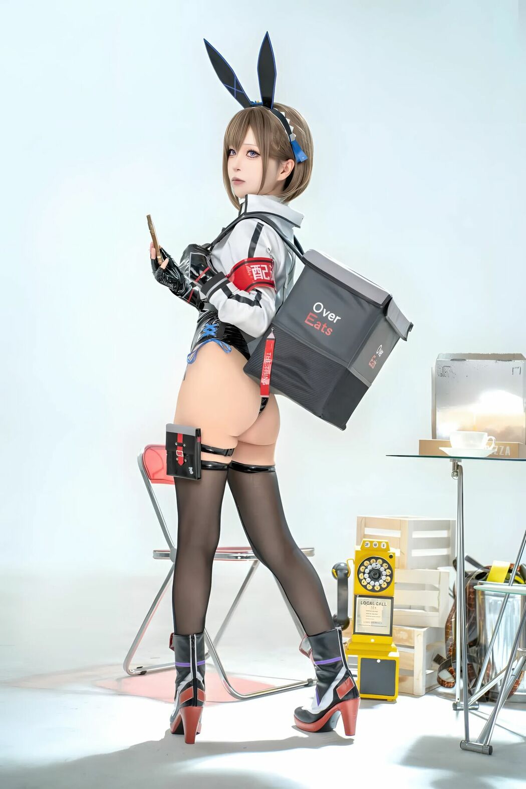 Coser@矢量鱼 – 外卖兔女郎 小葵 (41P)