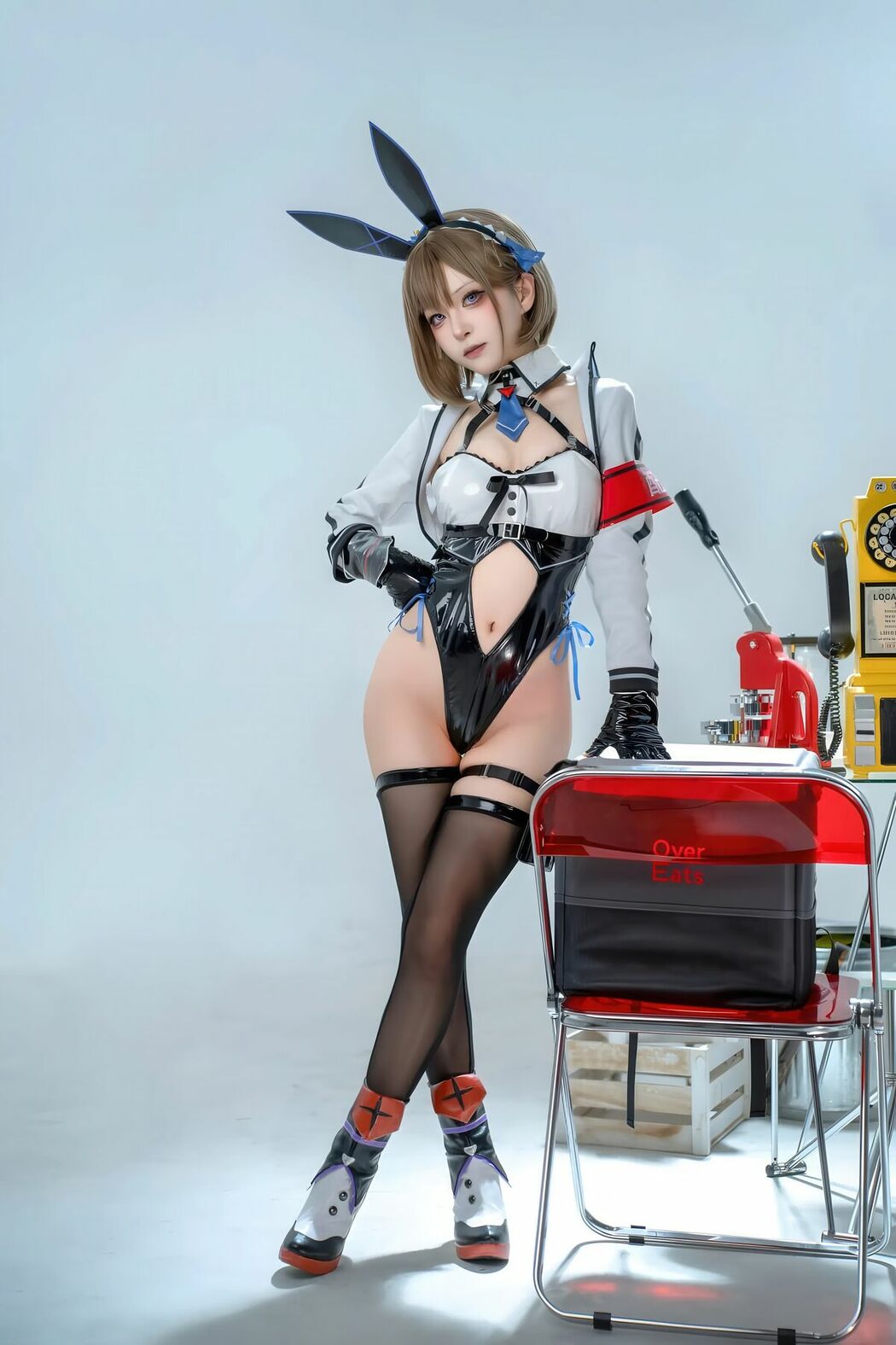 Coser@矢量鱼 – 外卖兔女郎 小葵 (41P)