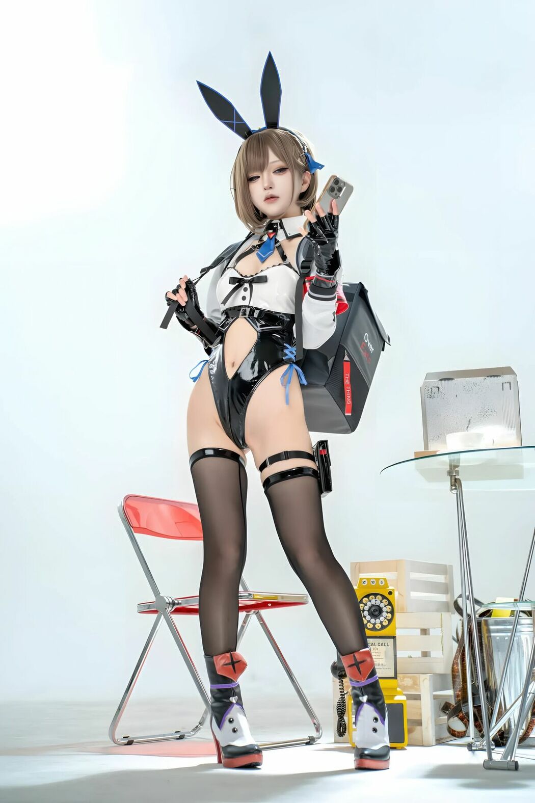 Coser@矢量鱼 – 外卖兔女郎 小葵 (41P)