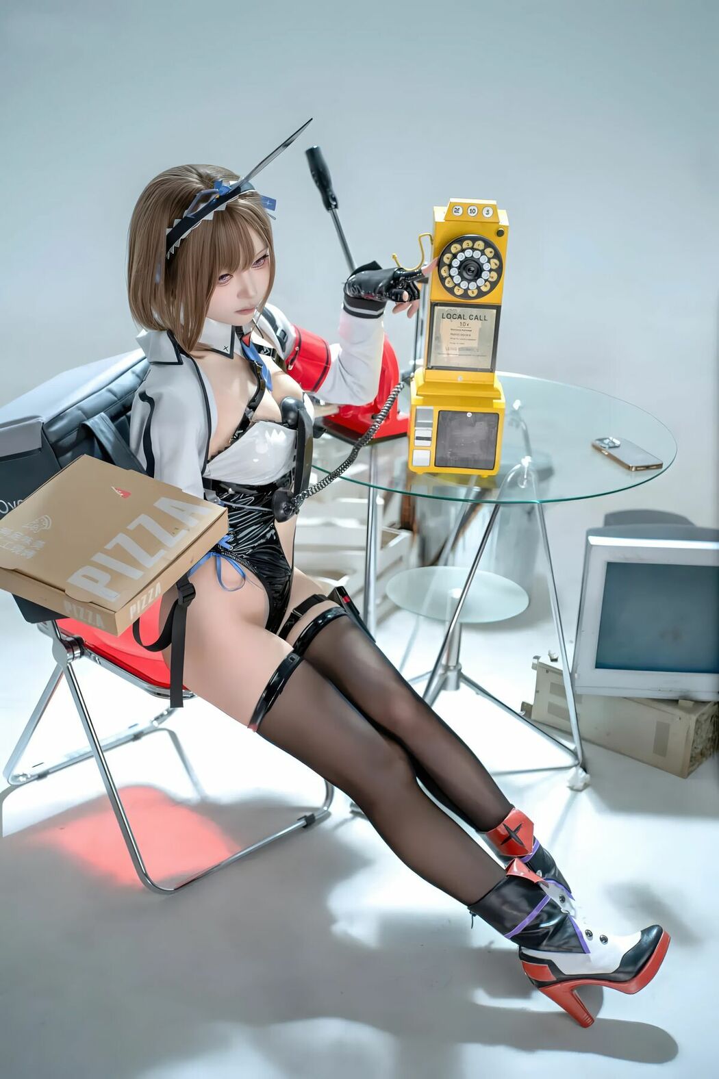 Coser@矢量鱼 – 外卖兔女郎 小葵 (41P)