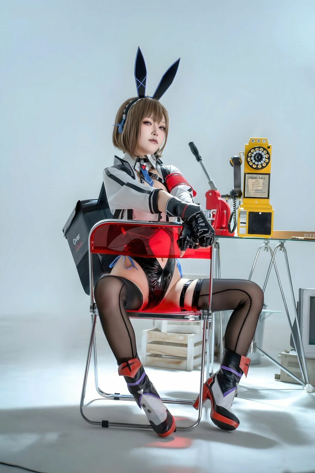 Coser@矢量鱼 – 外卖兔女郎 小葵 (41P)