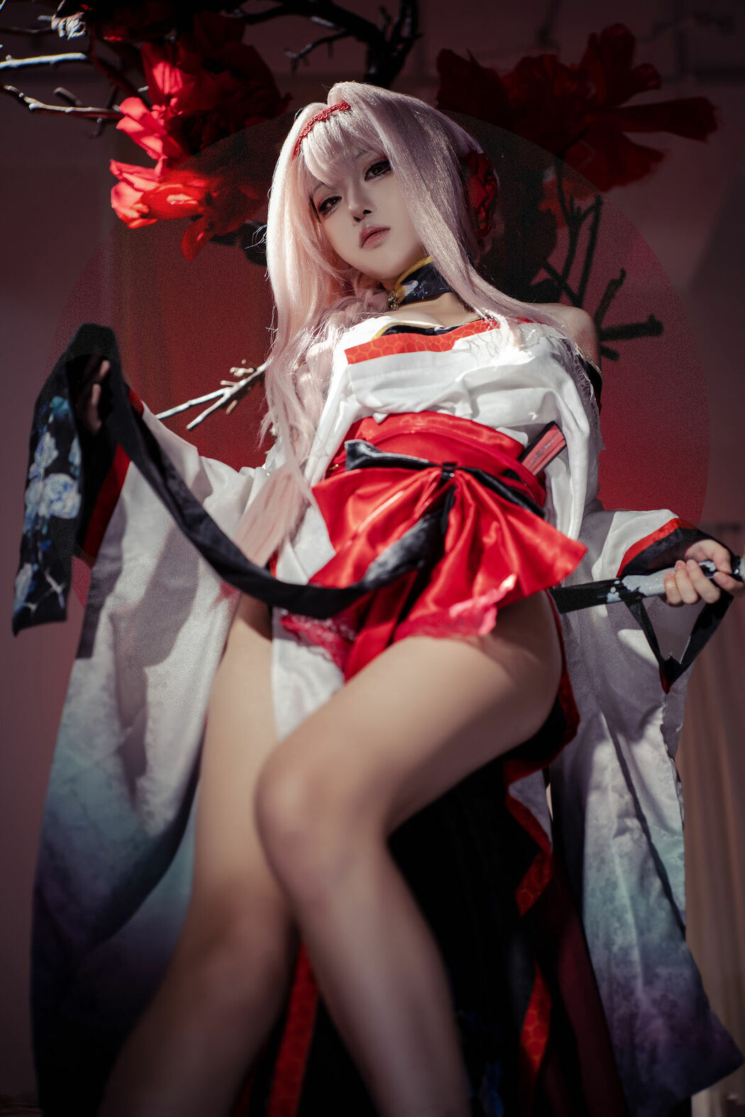 Coser@矢量鱼 – Nikke胜利女神-暗莲 (31P)