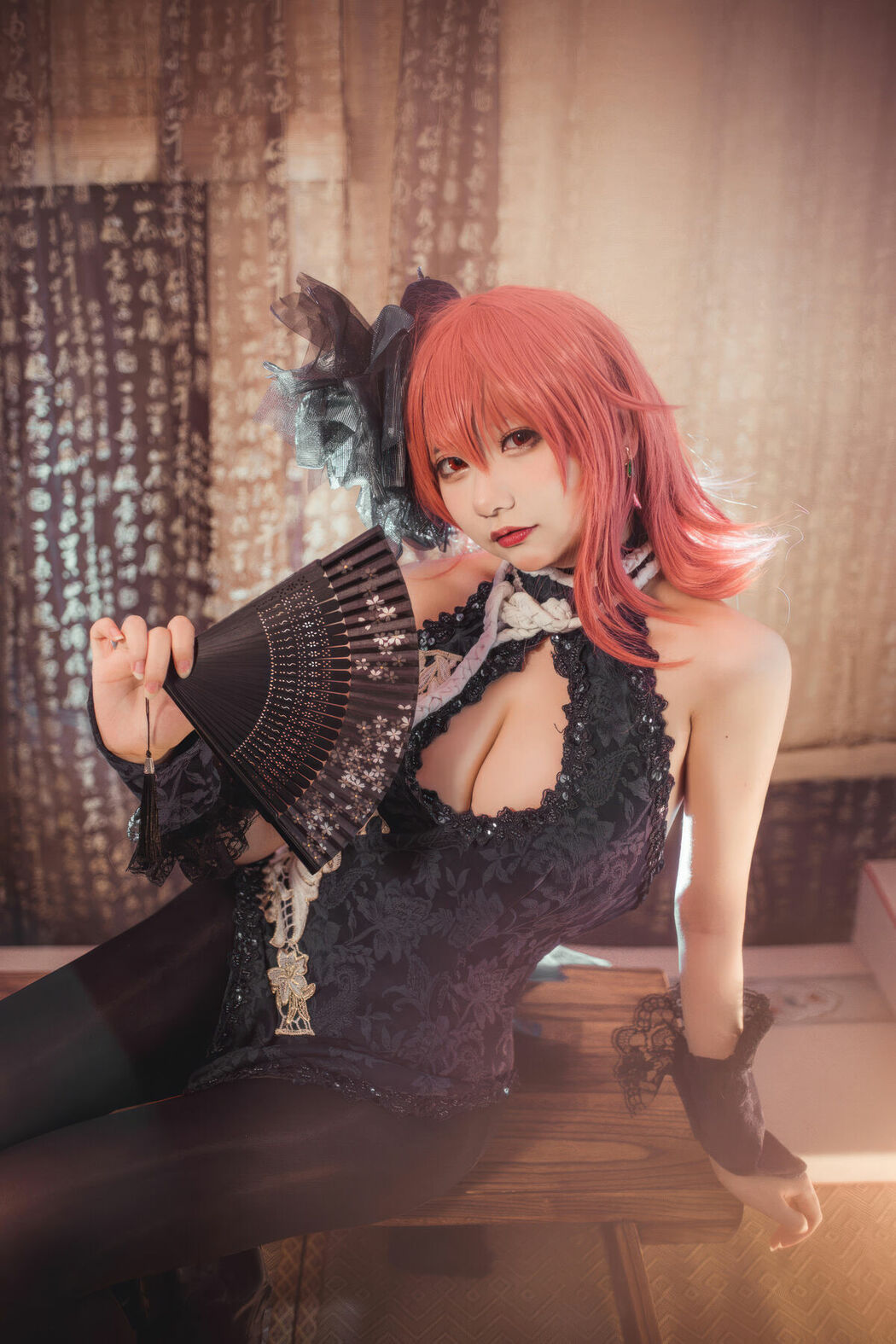 Coser@是一只熊仔吗 – 碧蓝航线 黑太子旗袍 (20P)
