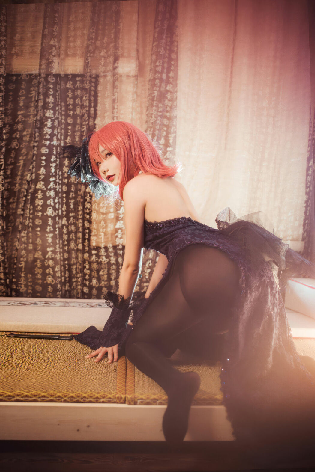 Coser@是一只熊仔吗 – 碧蓝航线 黑太子旗袍 (20P)