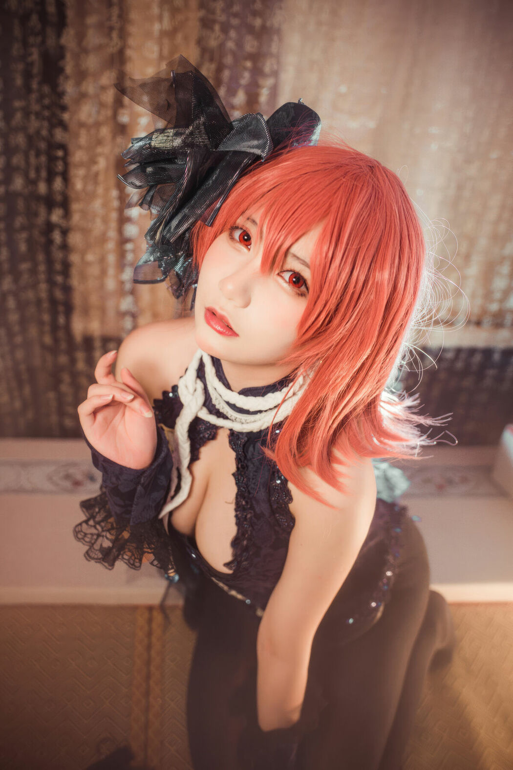 Coser@是一只熊仔吗 – 碧蓝航线 黑太子旗袍 (20P)