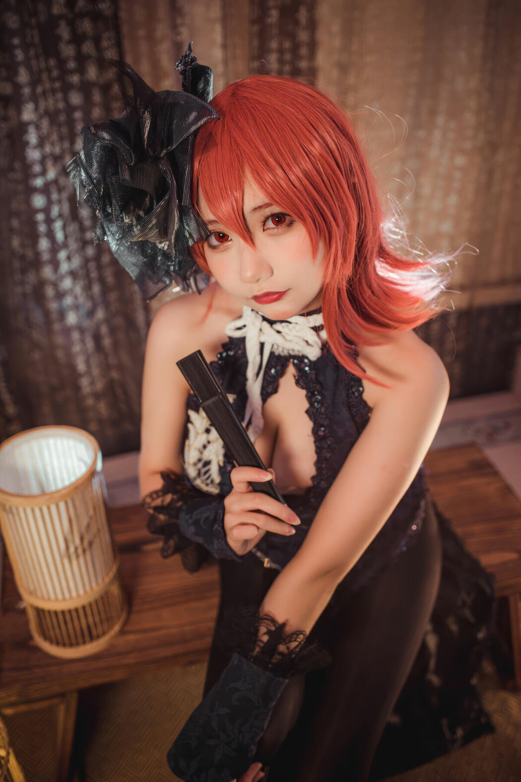 Coser@是一只熊仔吗 – 碧蓝航线 黑太子旗袍 (20P)