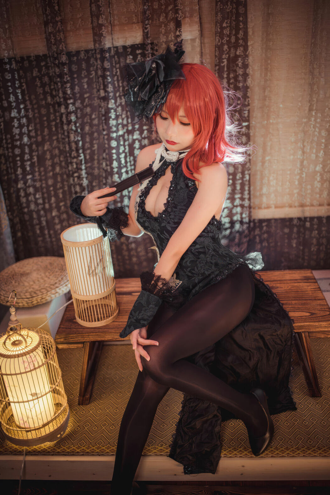 Coser@是一只熊仔吗 – 碧蓝航线 黑太子旗袍 (20P)