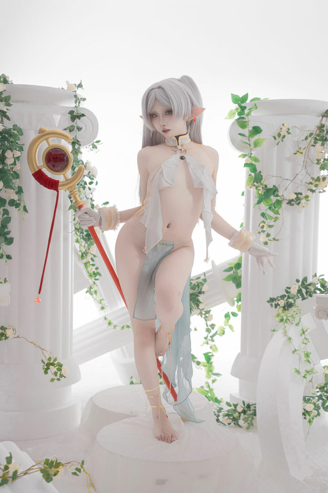 Coser@纸悦Etsu_ko – 葬送的芙莉莲 芙莉莲 舞娘 (74P)