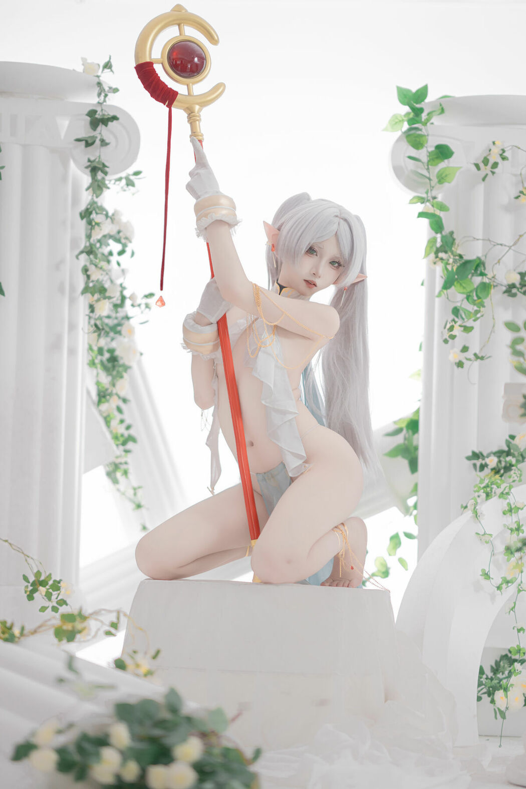 Coser@纸悦Etsu_ko – 葬送的芙莉莲 芙莉莲 舞娘 (74P)
