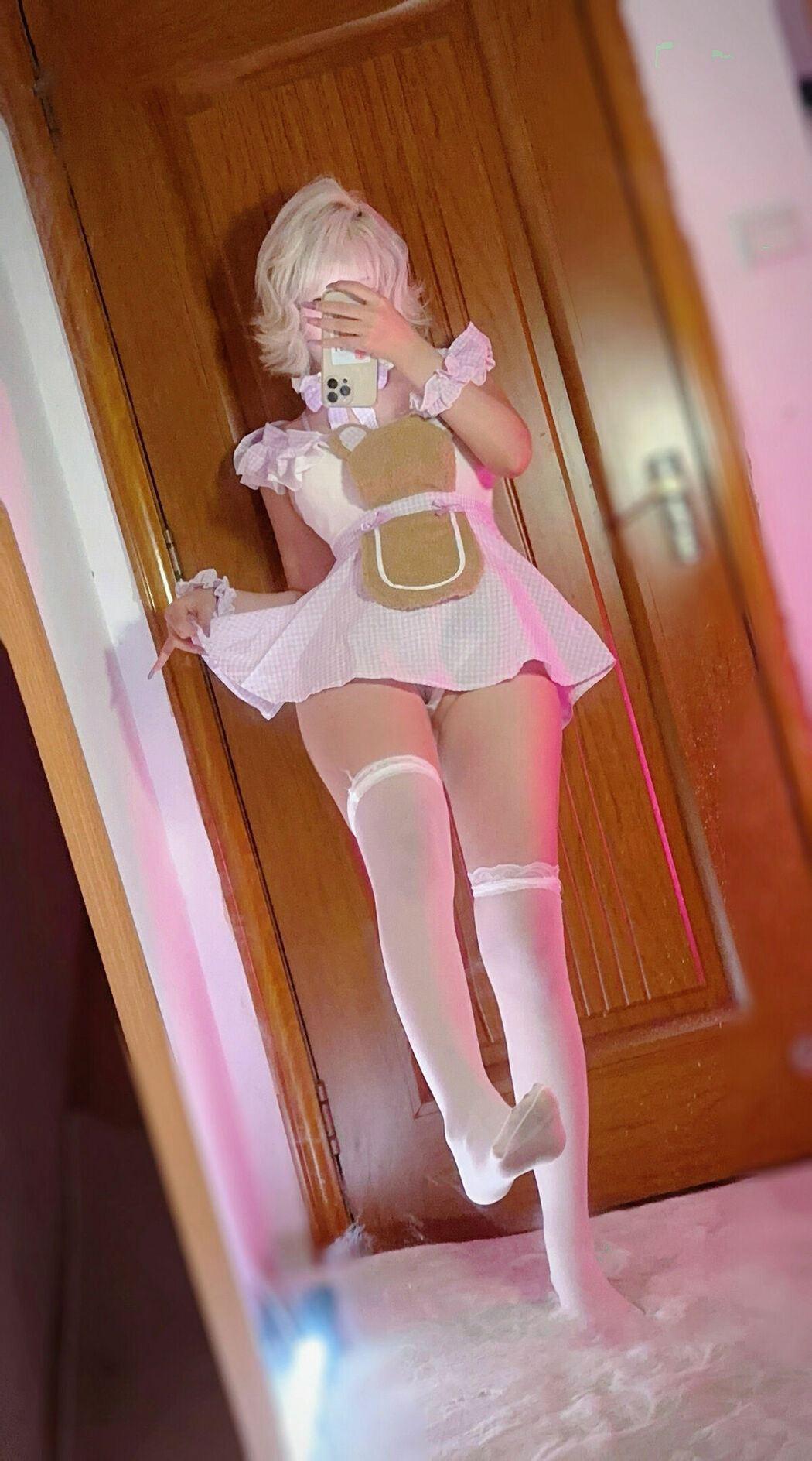 Coser@yuuhui玉汇 – 甜心小熊 (48P – 2V)