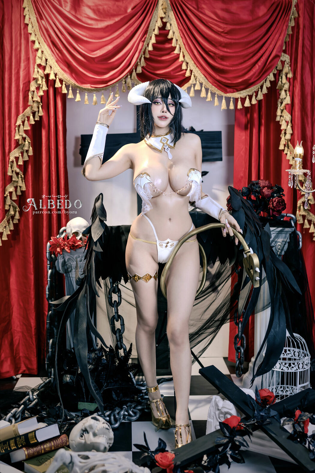 Coser@Byoru – 不死者之王 雅儿贝德 (48P – 16V)