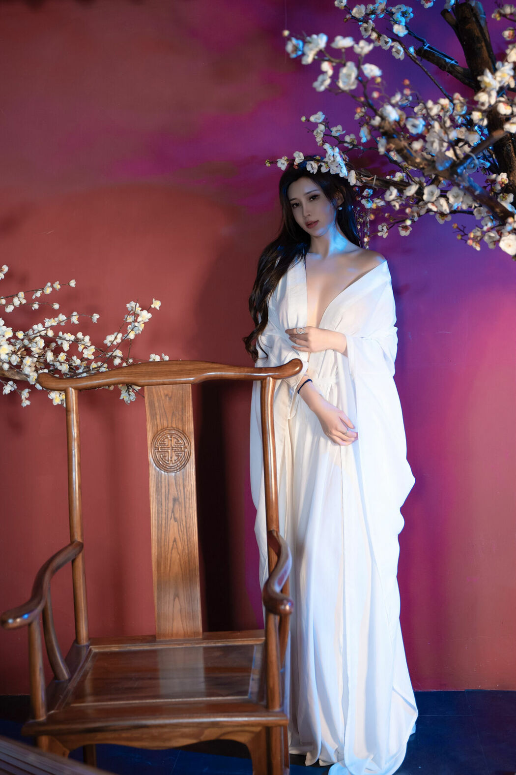内购无水印 Zhou Yan Xi 周妍希 – 秀人网模特 白衣仙子 Part01 (53P)