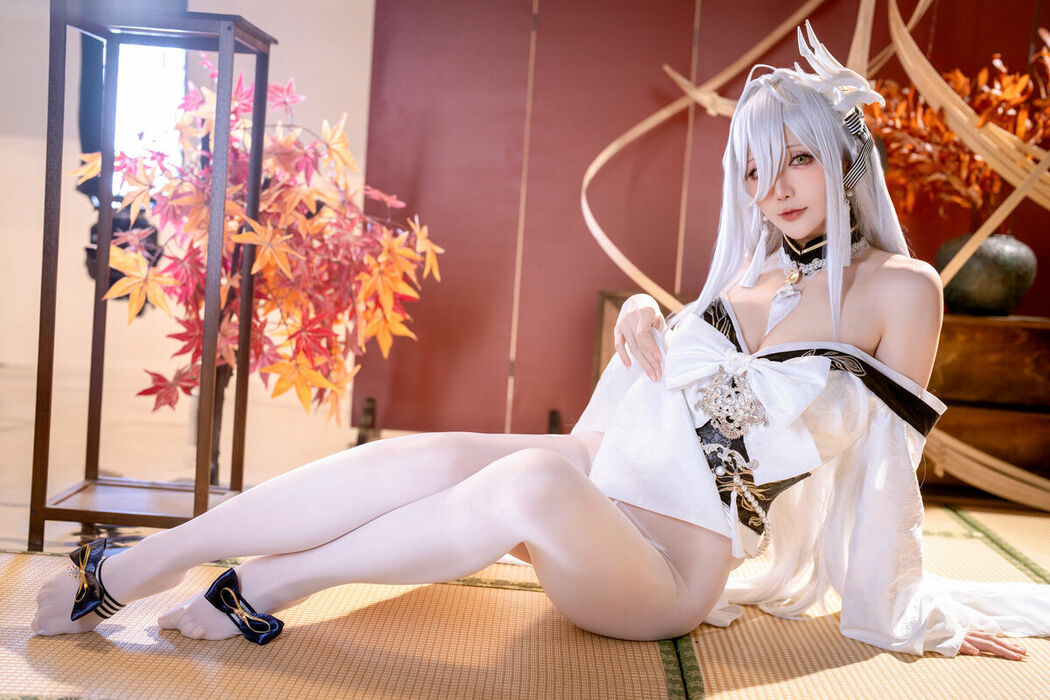 Coser@星之迟迟Hoshilily – 碧蓝航线 白凤 (60P)