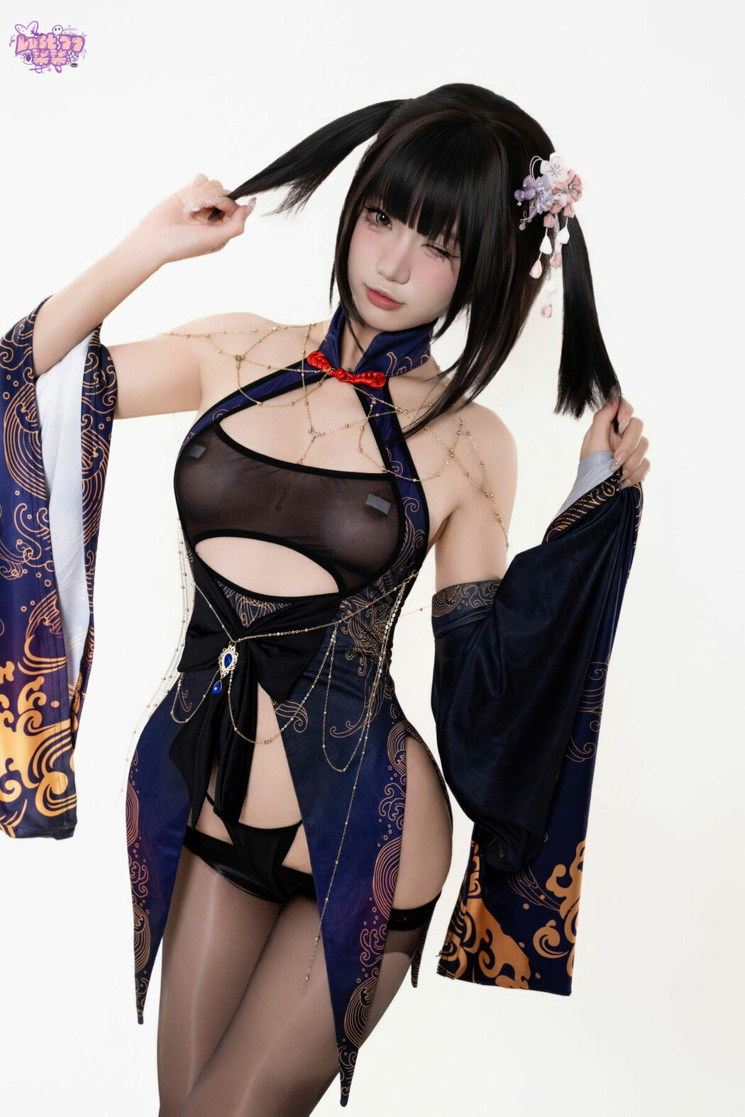 Coser@柒柒要乖哦 – 紫电 (70P)