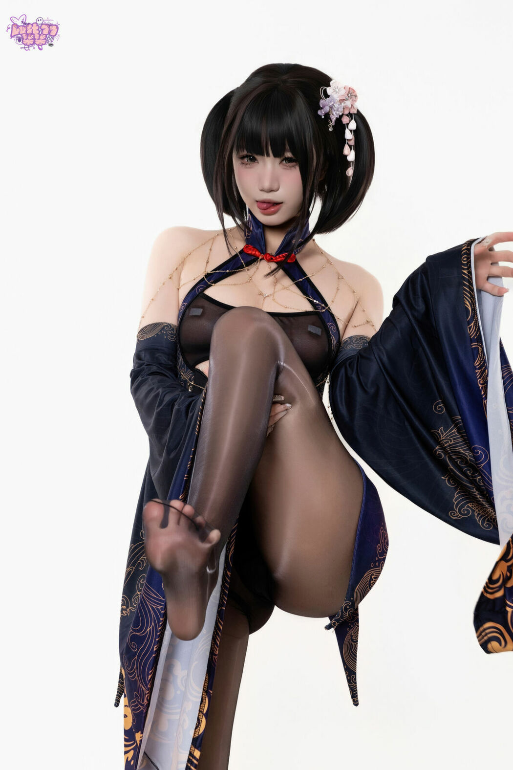 Coser@柒柒要乖哦 – 紫电 (70P)