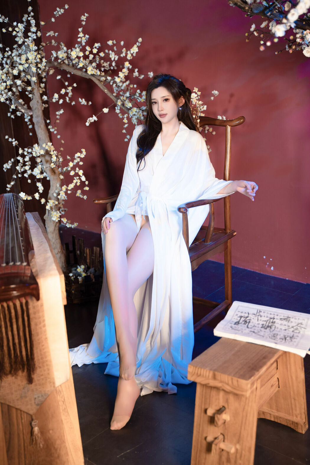 内购无水印 Zhou Yan Xi 周妍希 – 秀人网模特 白衣仙子 Part01 (53P)