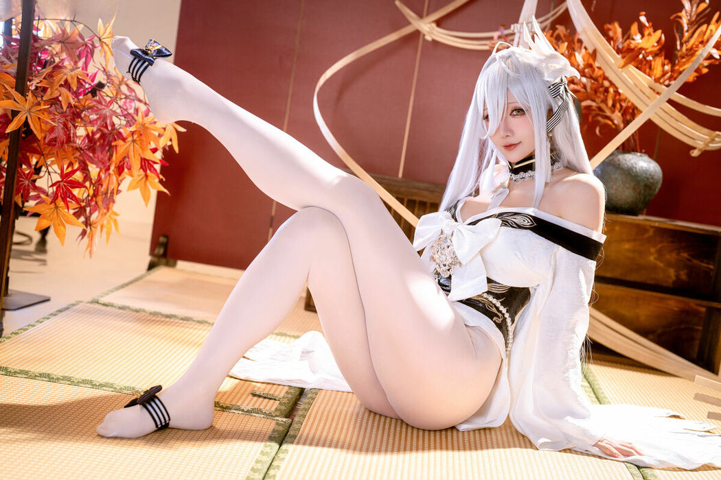 Coser@星之迟迟Hoshilily – 碧蓝航线 白凤 (60P)