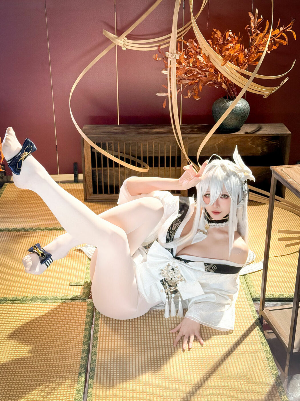 Coser@星之迟迟Hoshilily – 碧蓝航线 白凤 (60P)