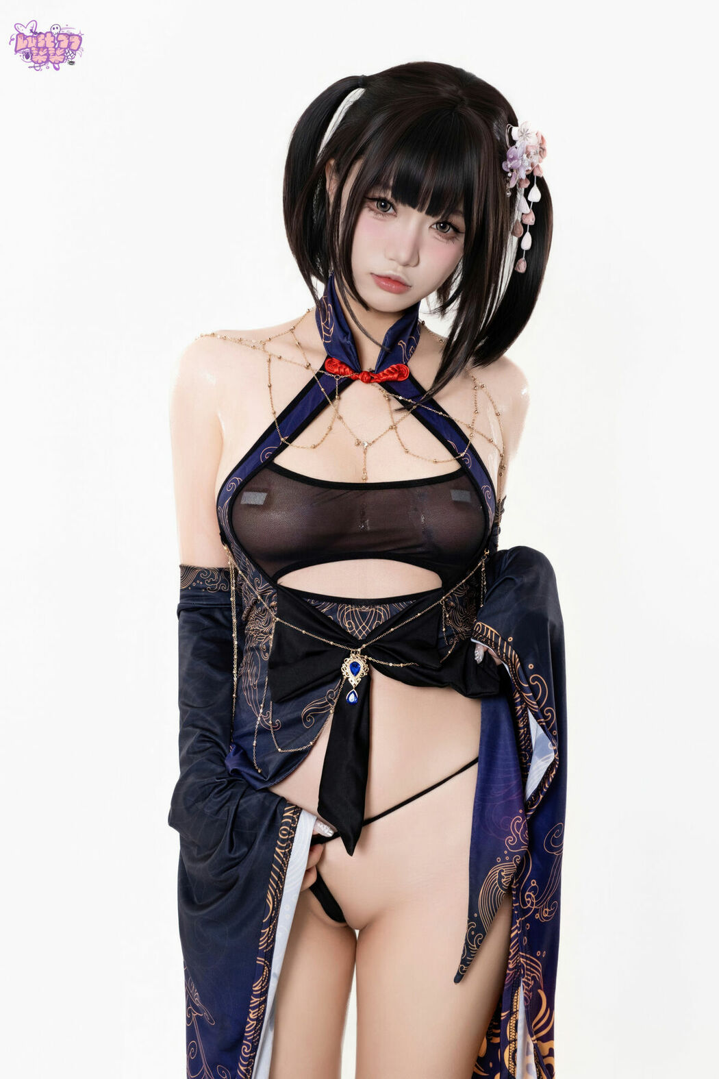 Coser@柒柒要乖哦 – 紫电 (70P)