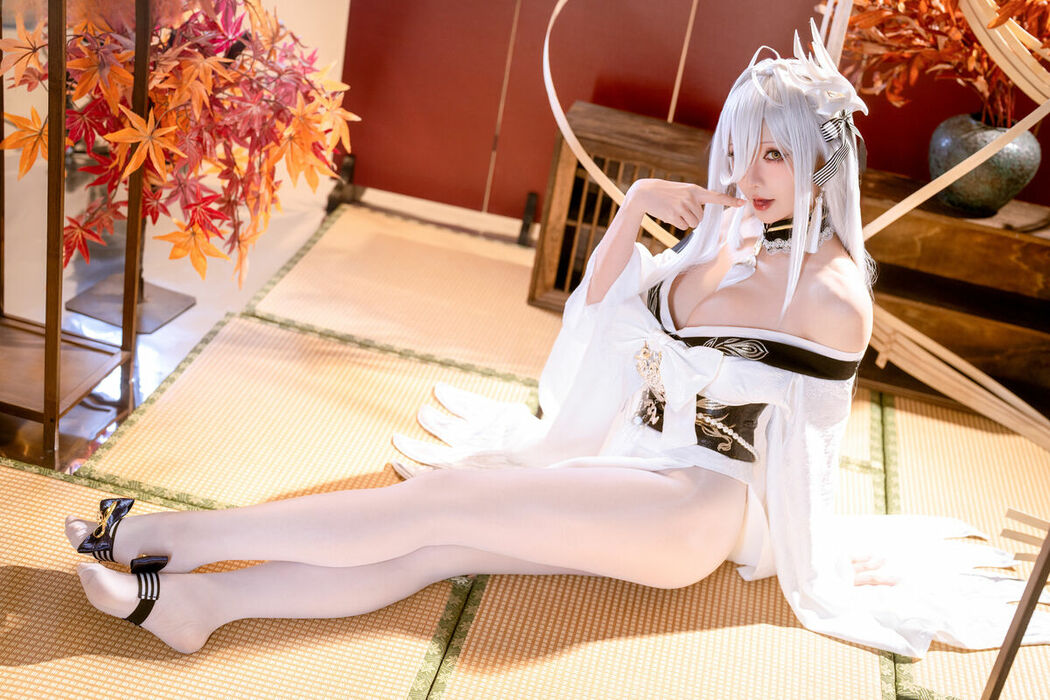 Coser@星之迟迟Hoshilily – 碧蓝航线 白凤 (60P)