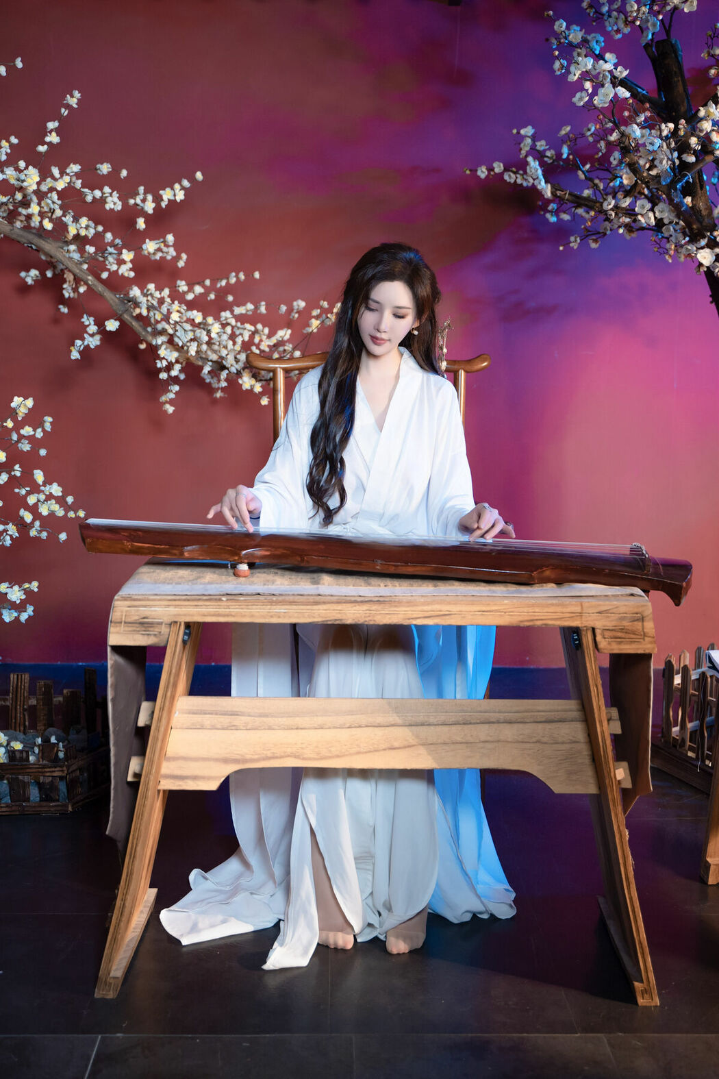 内购无水印 Zhou Yan Xi 周妍希 – 秀人网模特 白衣仙子 Part01 (53P)