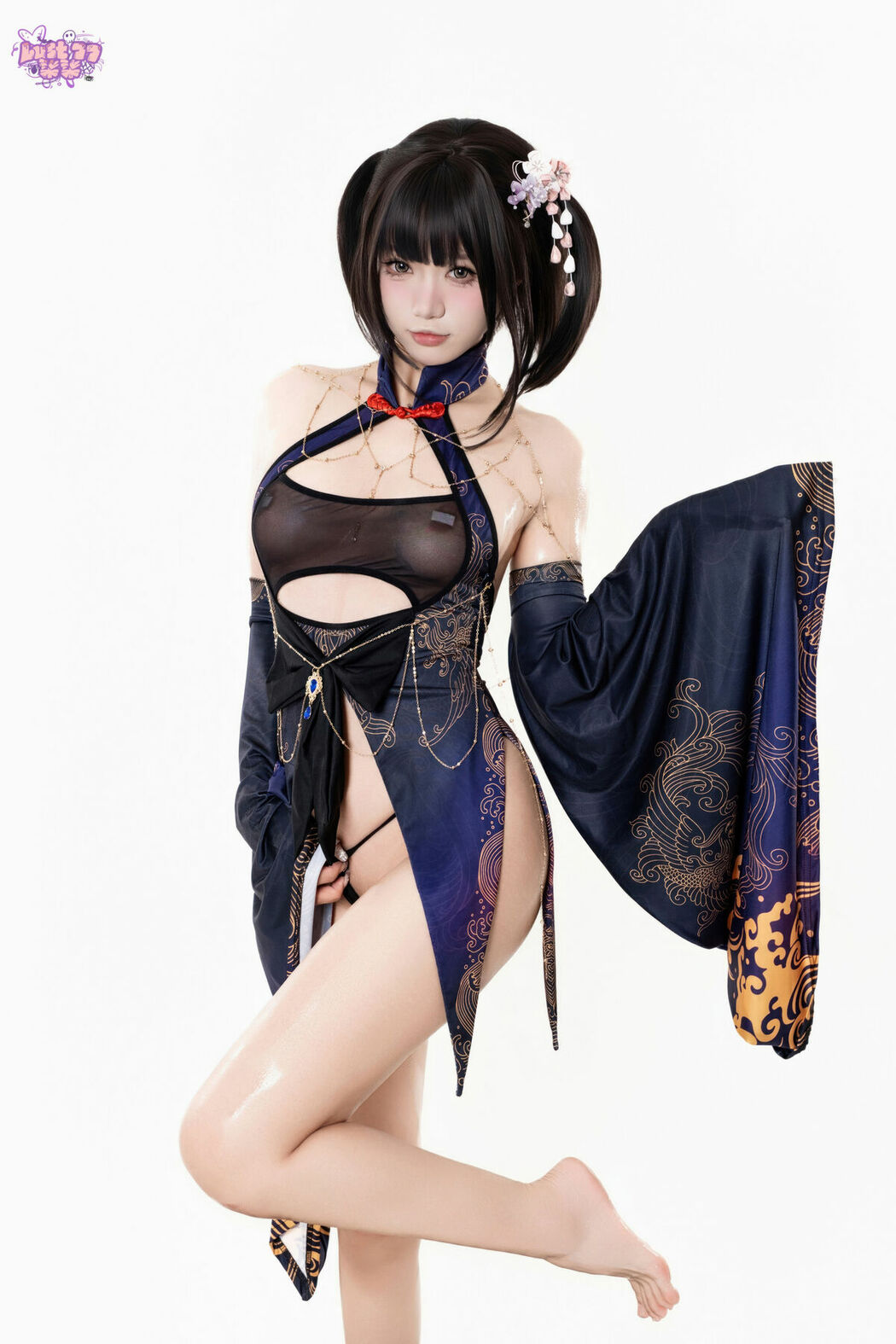 Coser@柒柒要乖哦 – 紫电 (70P)