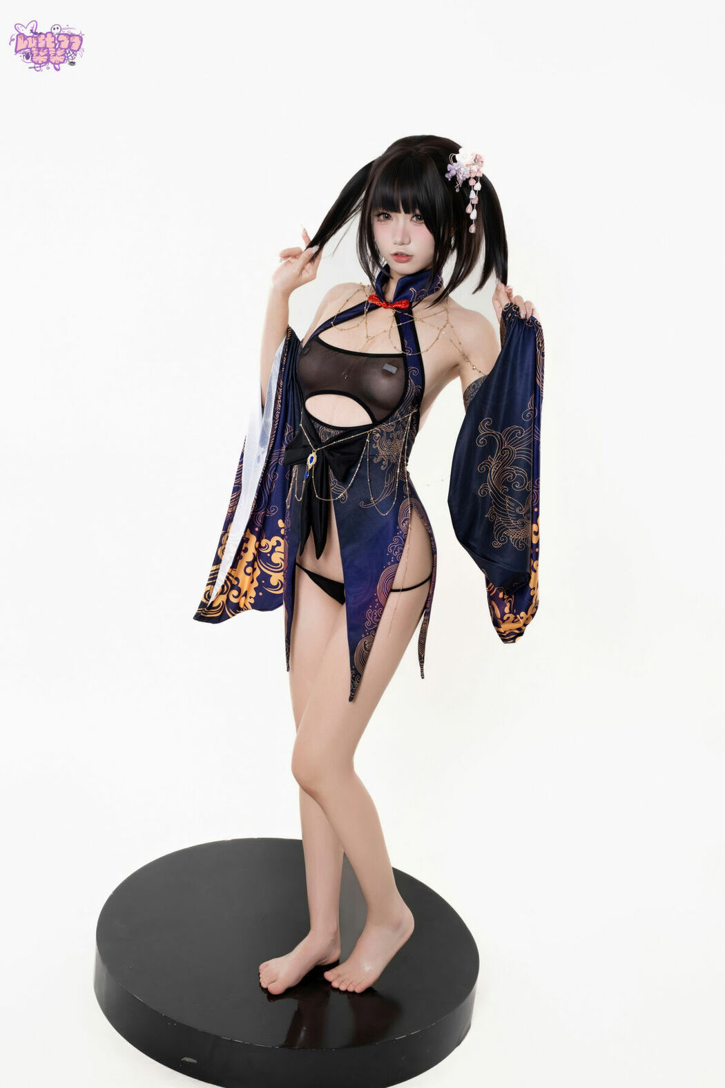 Coser@柒柒要乖哦 – 紫电 (70P)