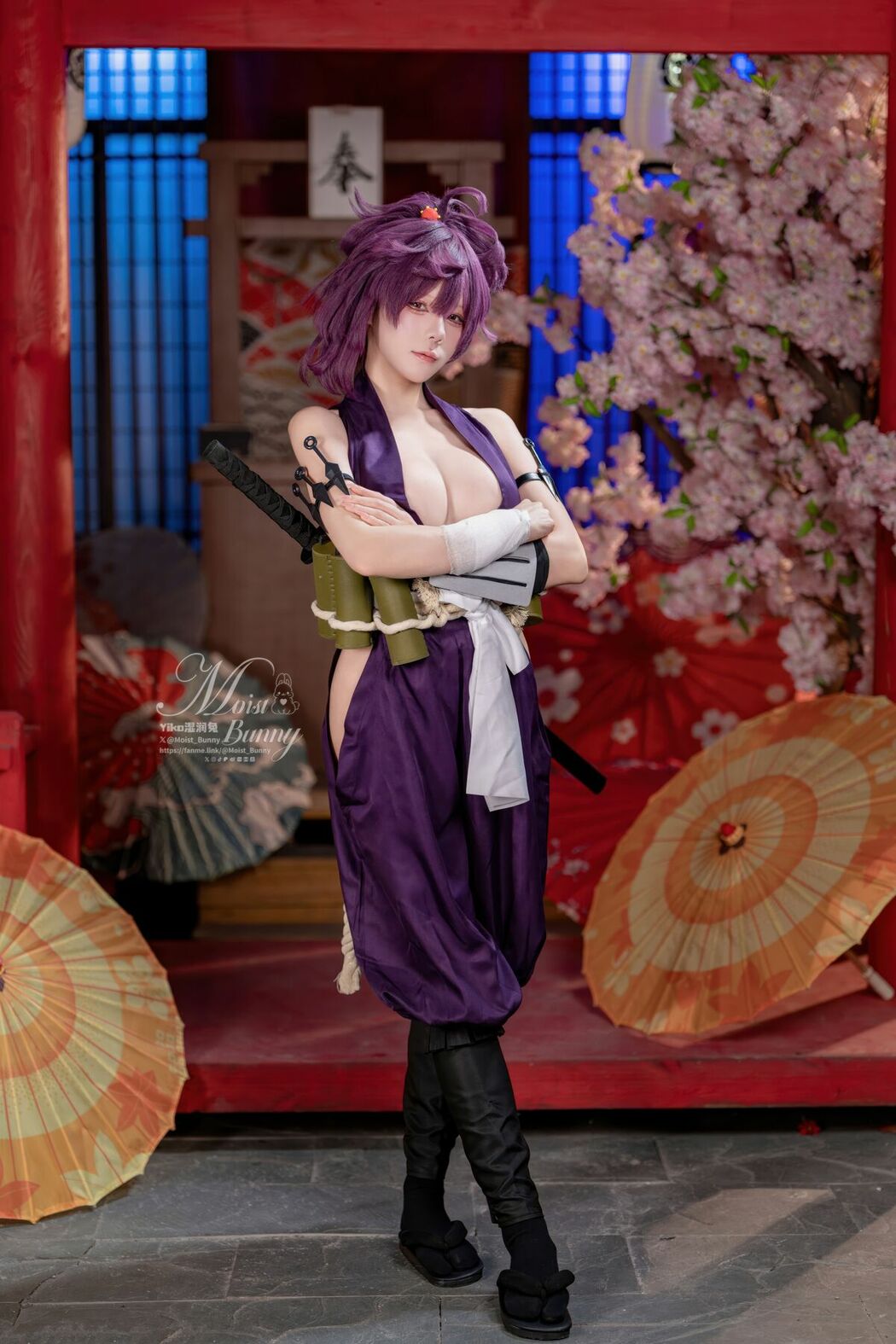 Coser@黏黏团子兔 – 2026年01月作品 地狱乐 杠 Part01 (48P – 1V)