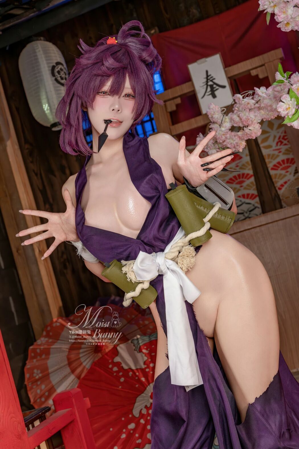 Coser@黏黏团子兔 – 2026年01月作品 地狱乐 杠 Part01 (48P – 1V)