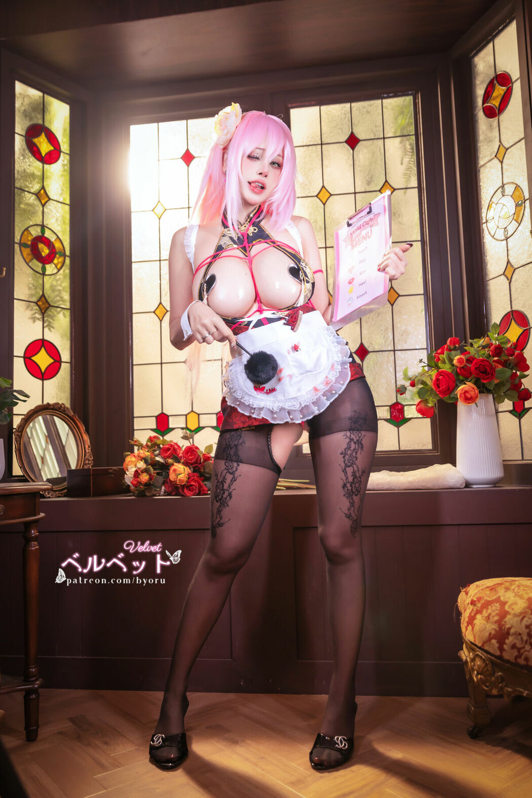 Coser@Byoru – Velvet Maid Nikke 薇尔维特女仆 (58P)