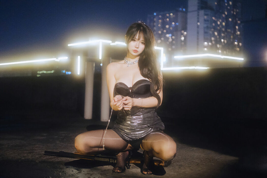 Coser@Tina很妖孽呀 – 夜色连衣裙 (38P)