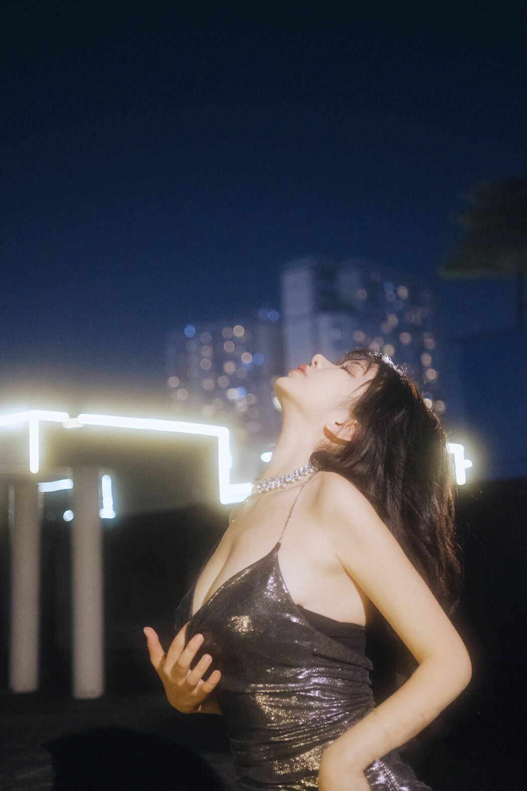 Coser@Tina很妖孽呀 – 夜色连衣裙 (38P)