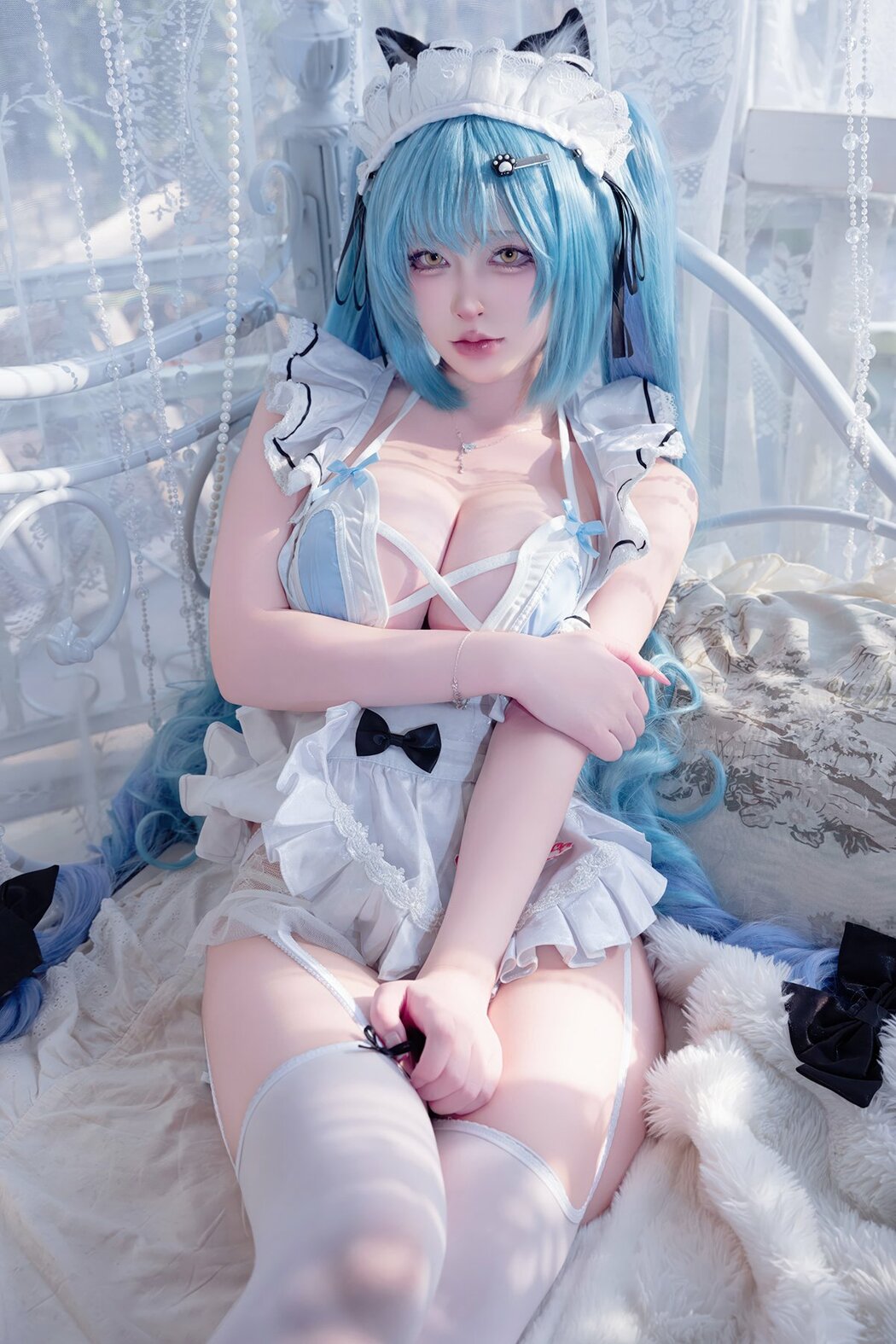 Coser@清水由乃 – Nikke胜利女神 普利瓦蒂 (86P – 1V) Cover Photo