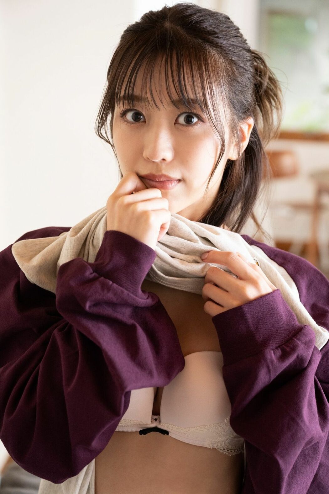 JP Ayana Shinozaki 篠崎彩奈 – MySPA 彼シャツのぬくもり推し撮-後編 (26P)