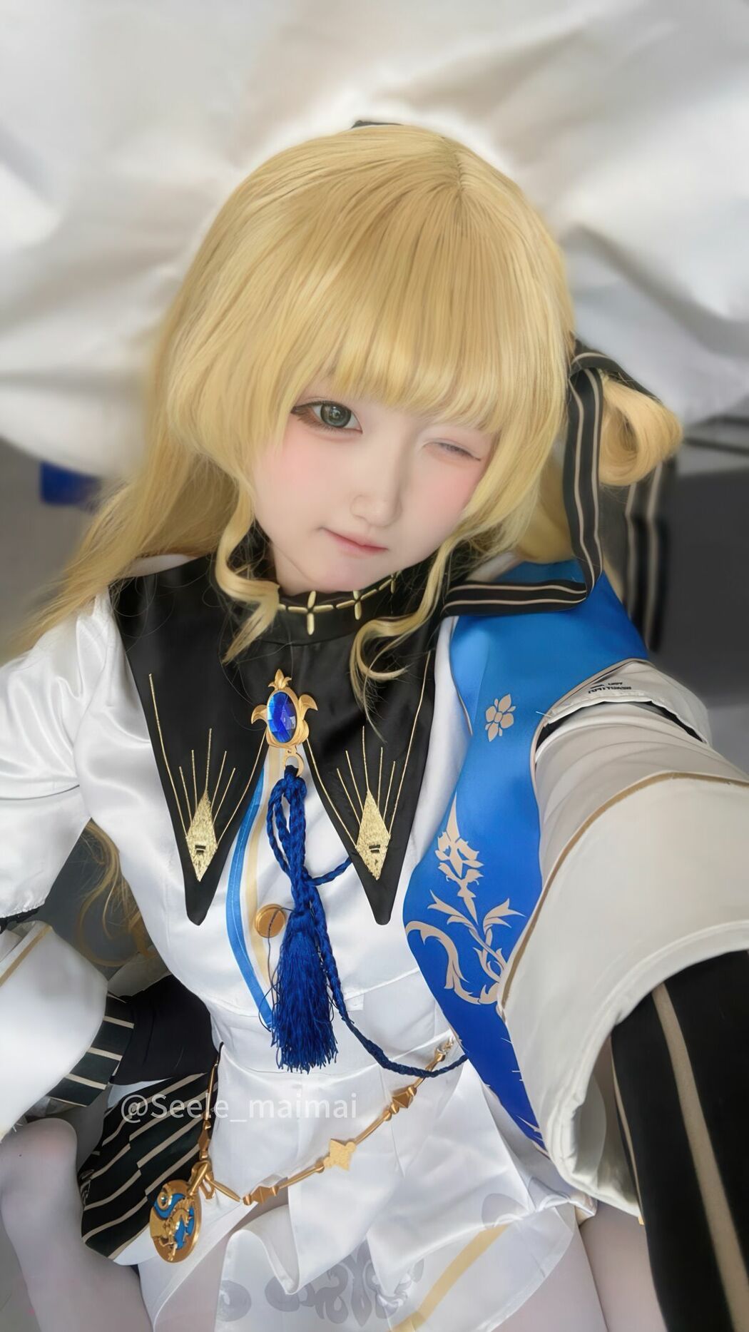 Coser@Seele麦麦 – 鸣潮 菲比And卡提希娅-蓝色花海物语 Part02 (49P)