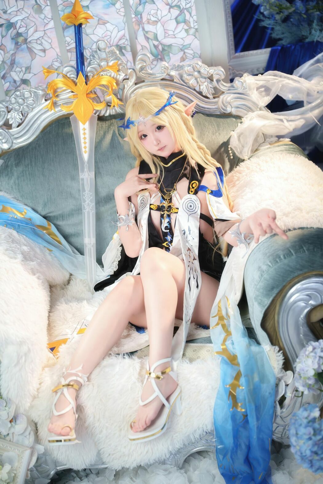Coser@Seele麦麦 – 鸣潮 菲比And卡提希娅-蓝色花海物语 Part02 (49P)
