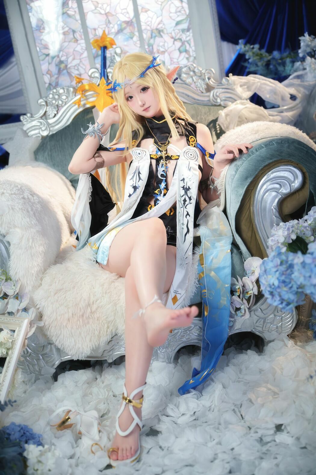 Coser@Seele麦麦 – 鸣潮 菲比And卡提希娅-蓝色花海物语 Part01 (49P)
