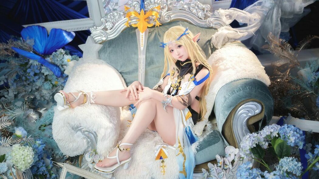 Coser@Seele麦麦 – 鸣潮 菲比And卡提希娅-蓝色花海物语 Part01 (49P)