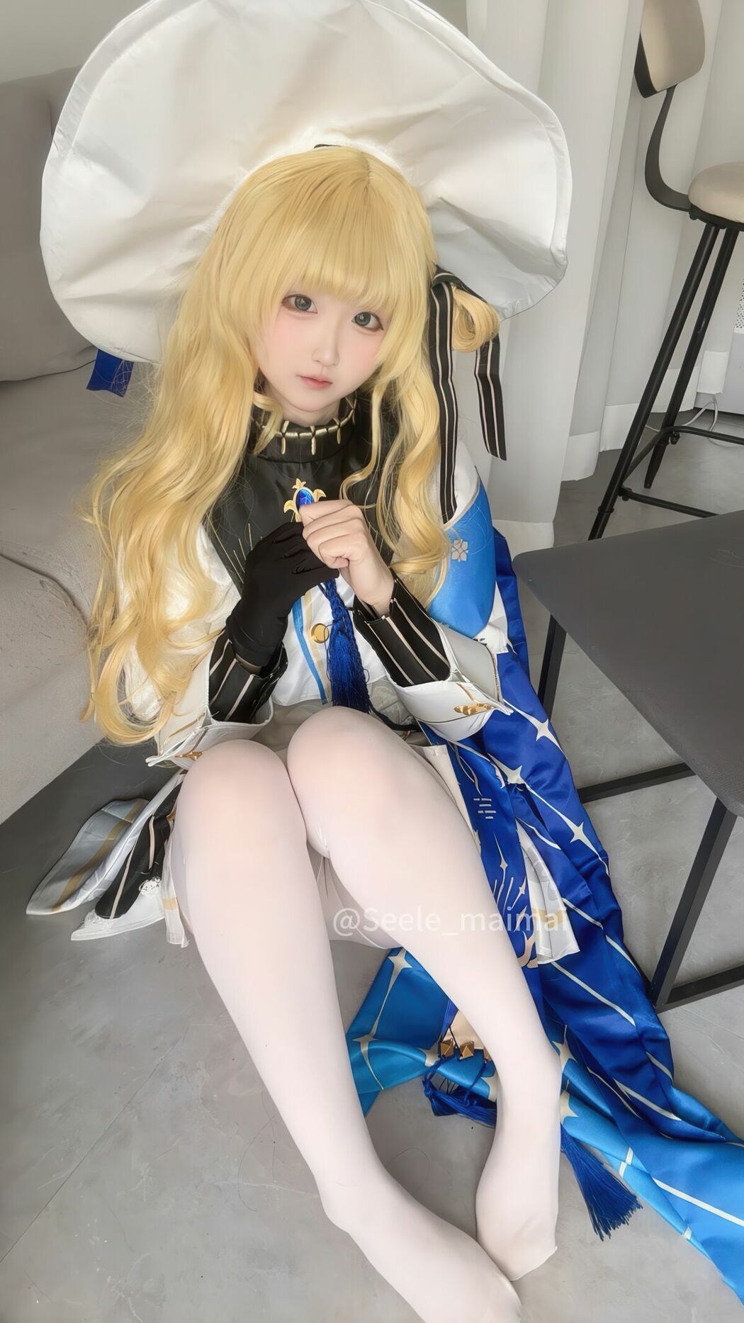 Coser@Seele麦麦 – 鸣潮 菲比And卡提希娅-蓝色花海物语 Part02 (49P)