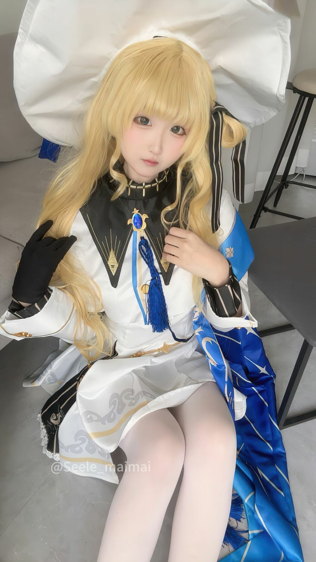 Coser@Seele麦麦 – 鸣潮 菲比And卡提希娅-蓝色花海物语 Part02 (49P)
