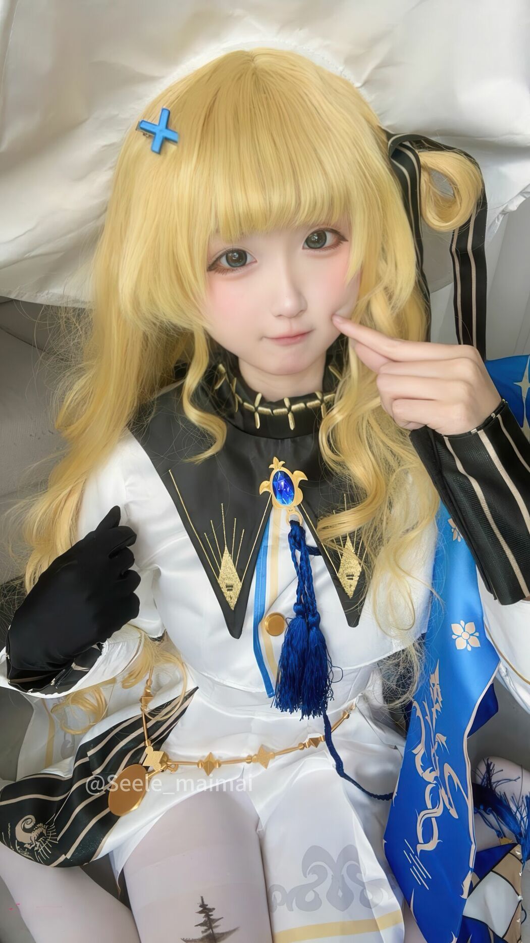 Coser@Seele麦麦 – 鸣潮 菲比And卡提希娅-蓝色花海物语 Part02 (49P)