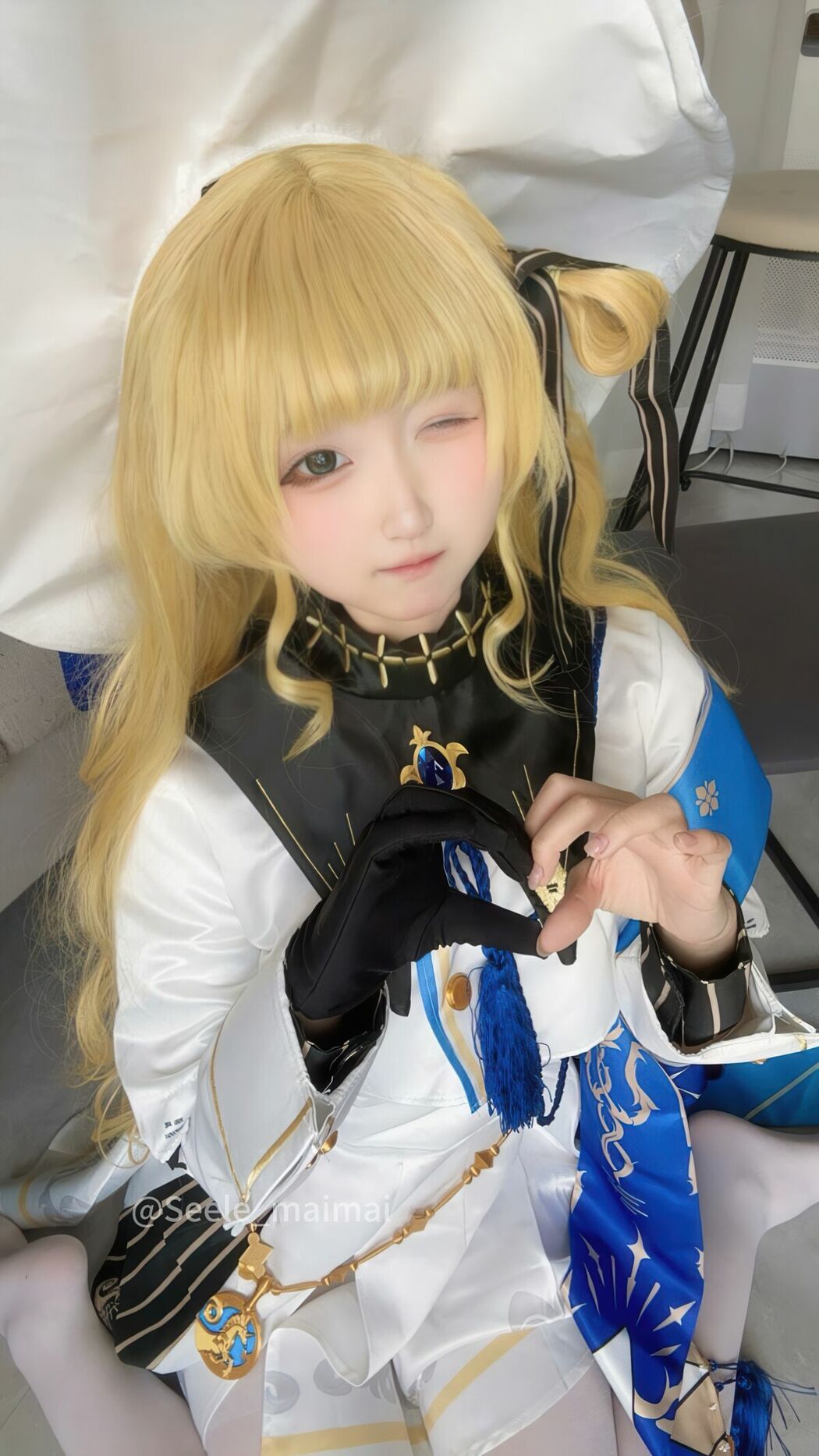 Coser@Seele麦麦 – 鸣潮 菲比And卡提希娅-蓝色花海物语 Part02 (49P)