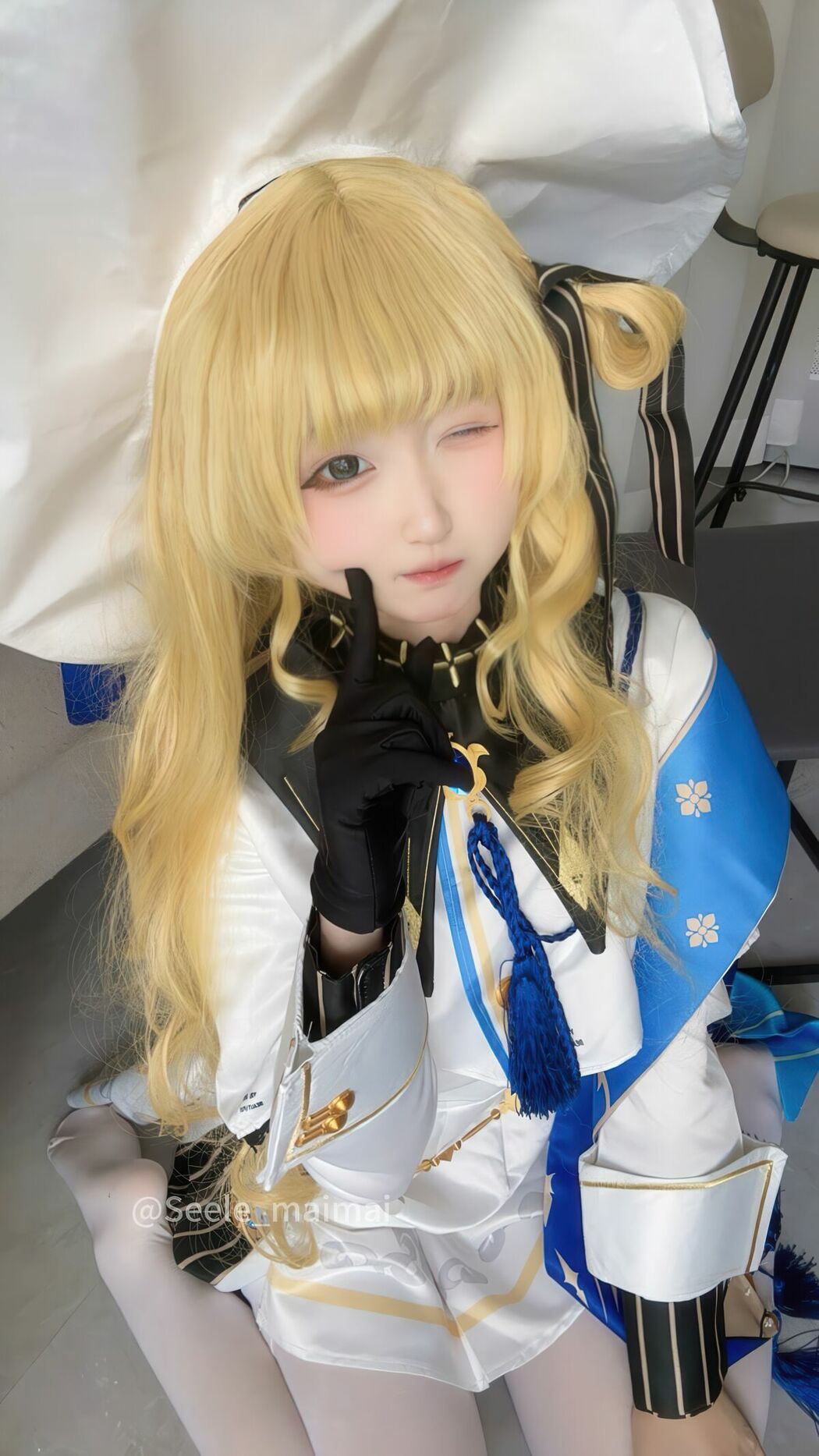 Coser@Seele麦麦 – 鸣潮 菲比And卡提希娅-蓝色花海物语 Part02 (49P)