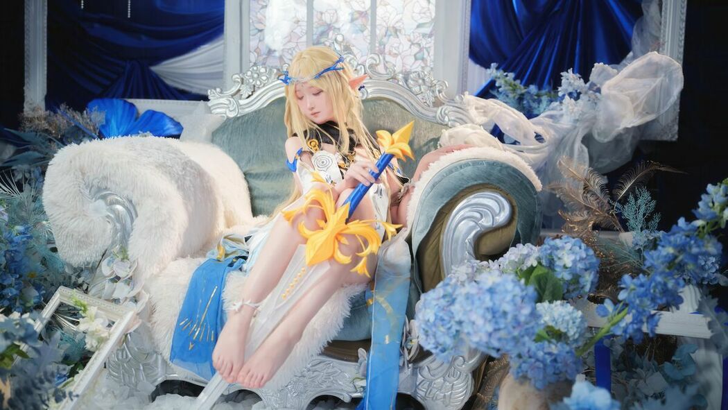Coser@Seele麦麦 – 鸣潮 菲比And卡提希娅-蓝色花海物语 Part01 (49P)