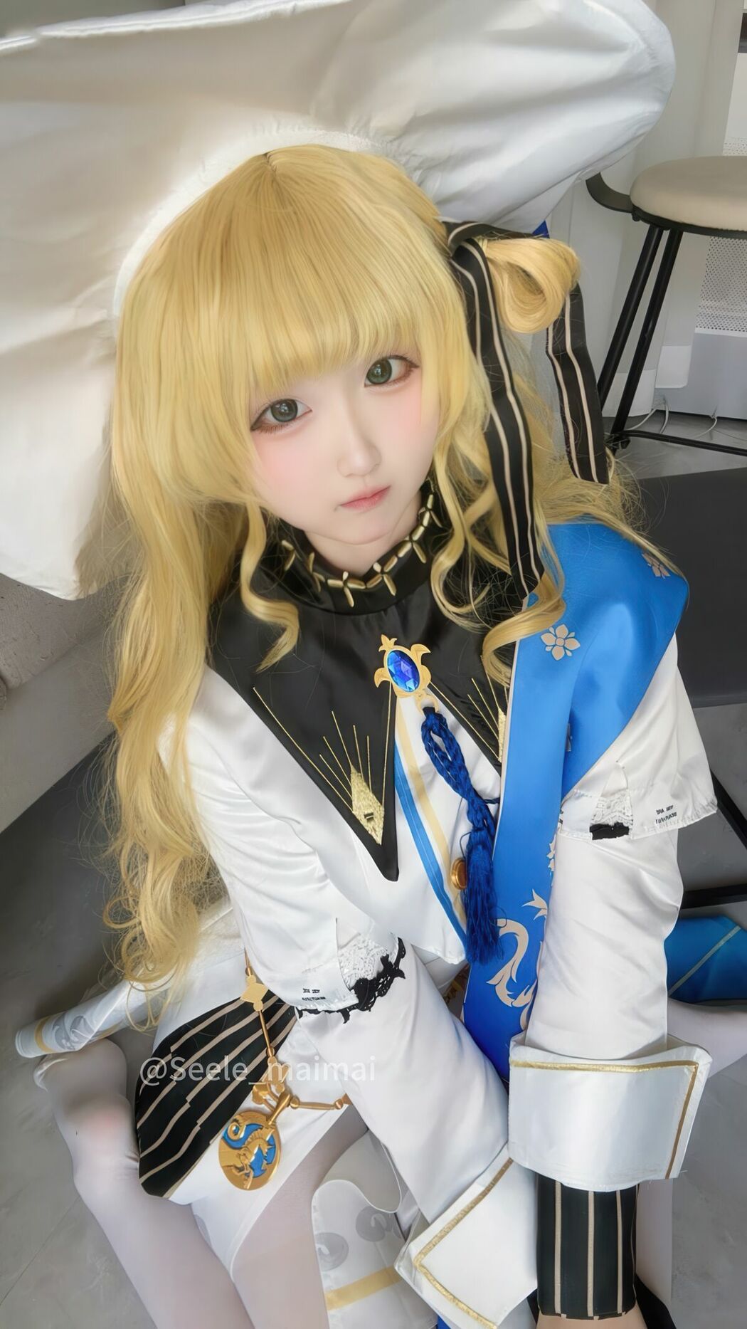 Coser@Seele麦麦 – 鸣潮 菲比And卡提希娅-蓝色花海物语 Part02 (49P)