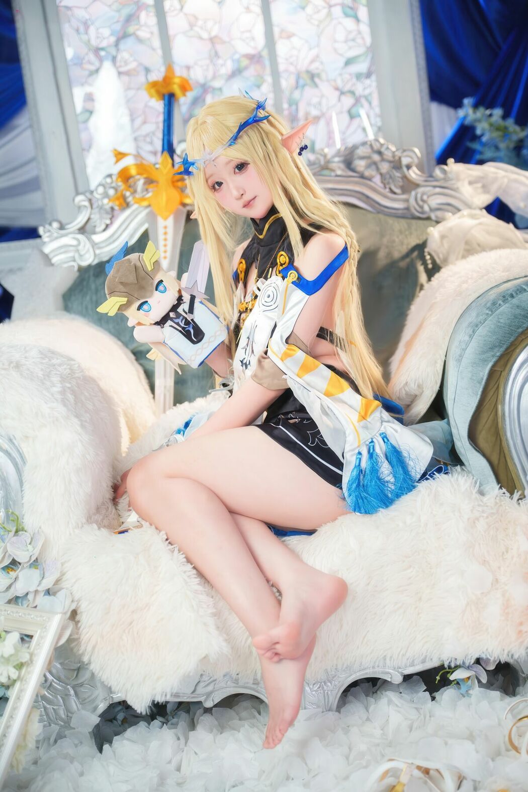 Coser@Seele麦麦 – 鸣潮 菲比And卡提希娅-蓝色花海物语 Part02 (49P)