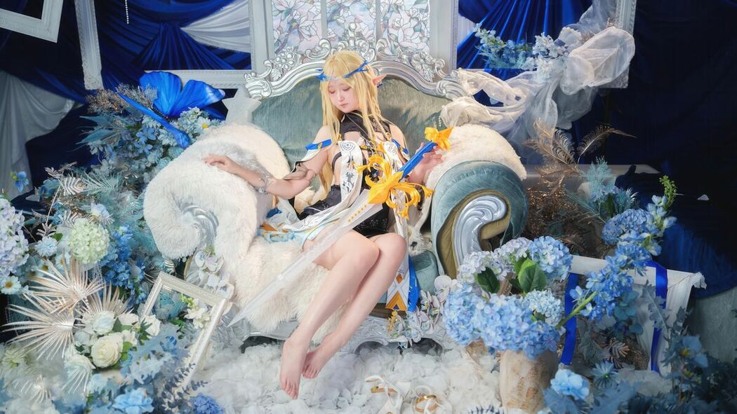 Coser@Seele麦麦 – 鸣潮 菲比And卡提希娅-蓝色花海物语 Part01 (49P)