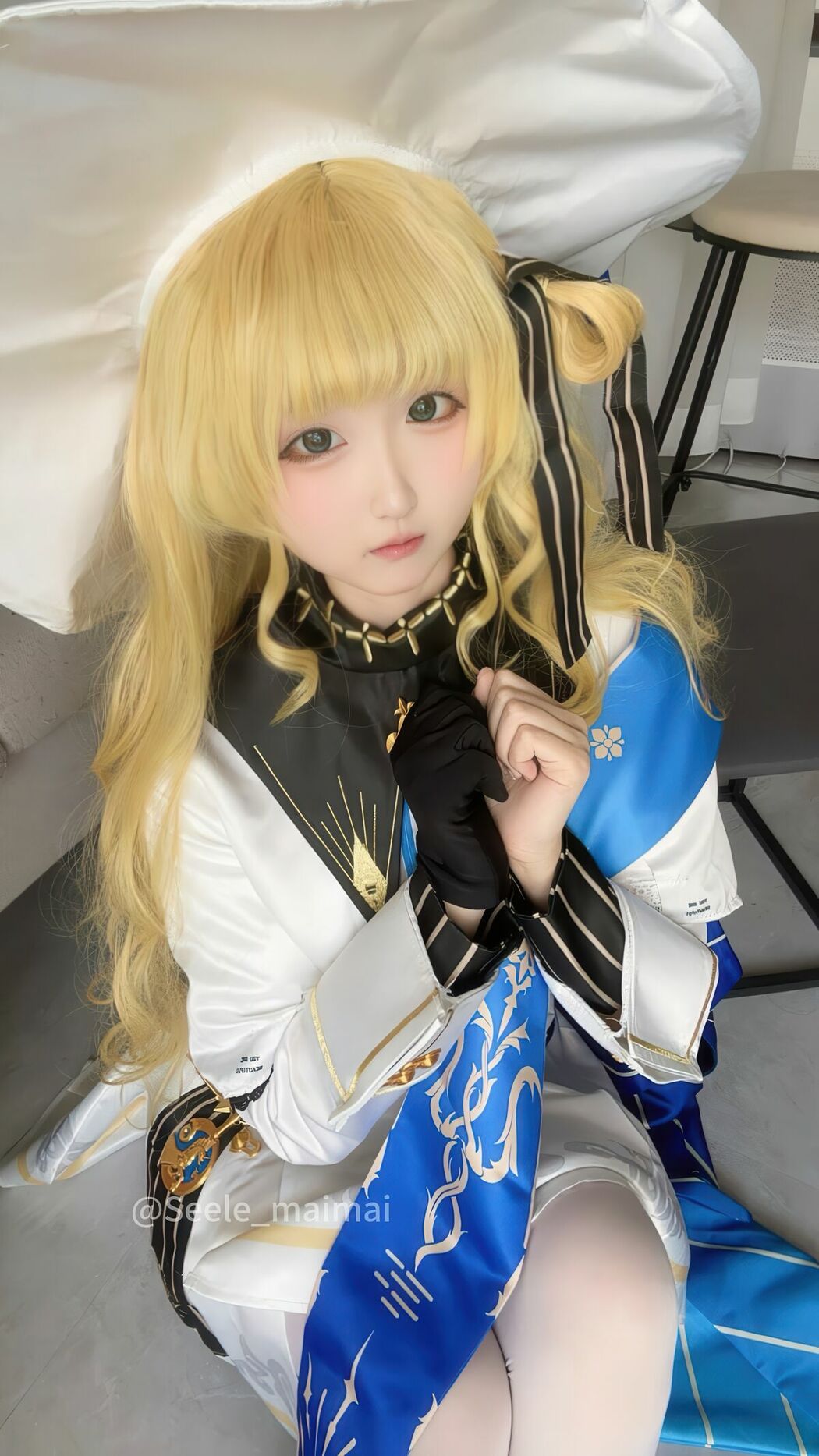 Coser@Seele麦麦 – 鸣潮 菲比And卡提希娅-蓝色花海物语 Part02 (49P)