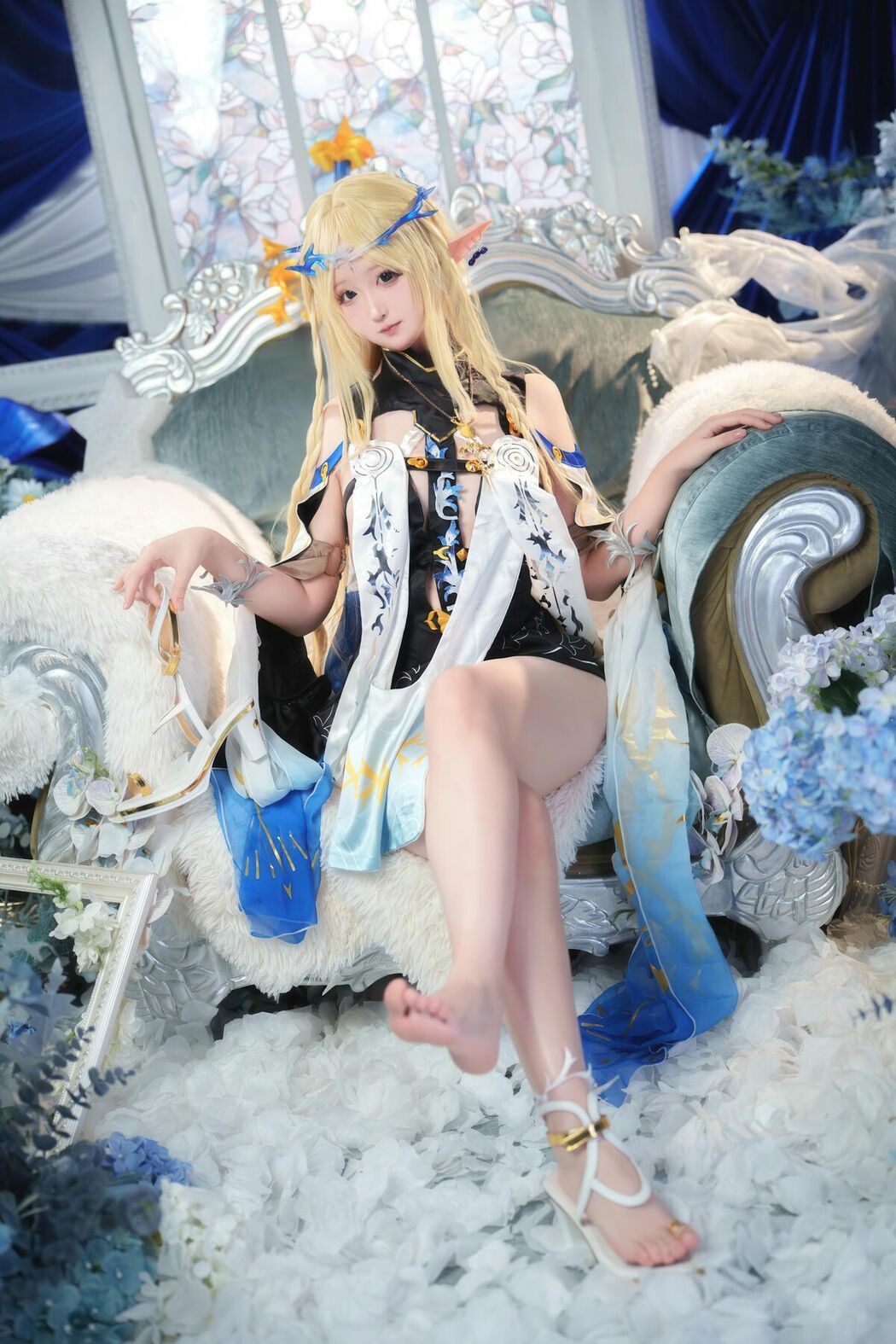 Coser@Seele麦麦 – 鸣潮 菲比And卡提希娅-蓝色花海物语 Part01 (49P)