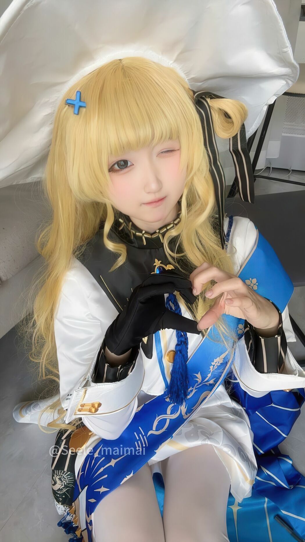Coser@Seele麦麦 – 鸣潮 菲比And卡提希娅-蓝色花海物语 Part02 (49P)